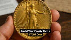 Double Eagle Gold Coin Sells for $7.2M โ Could Families Across America Strike Gold Next?