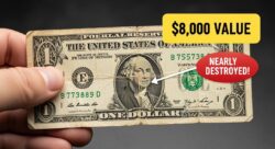 This $1 Bill Was Nearly Destroyed in the Laundry But Now Collectors Value It at Over $8,000