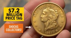 Rare Civil War-Era 1861 Double Eagle Shocks Collectors With $7.2 Million Price Tag at Auction!