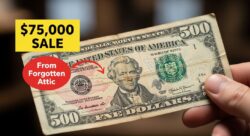 From Forgotten Attic to Collector’s Treasure: $500 Bill Fetches a Stunning $75,000 Sale
