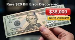 Rare $20 Bill Error Discovered: How One Mistake Made This Note Worth $35,000 Overnight